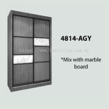 Wardrobe 4x8 - Ash Grey (4814)