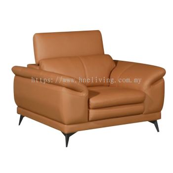 Luna Sofa 1 Seater (Half Leather)