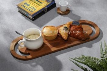 Round Handle Food Tray