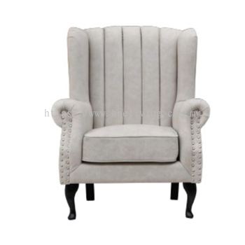 Liner Lounge Chair - Cream White