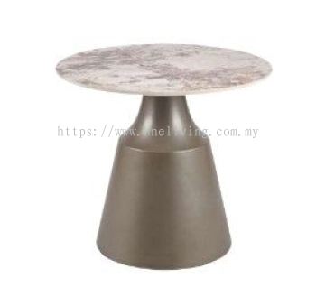 Pobega Side Table (Sintered Stone Top)