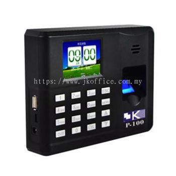 JK P-100 SELF FINGERPRINT TIME ATTENDANCE