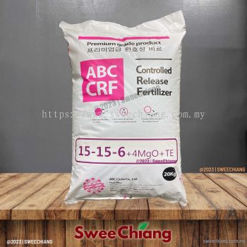 ABC CRF Controlled Release Fertilizer 15-15-6-4 20kg