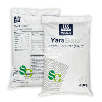 YaraSuna Organic Fertilizer (Pellet) 25kg (Yara Suna 雅苒有机鸡粪肥料-粒状)