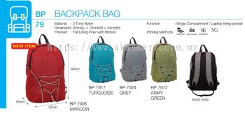 Backpack Bag BP79