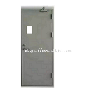 Fire Door With Vision Panel