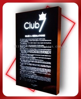 Club House Signage