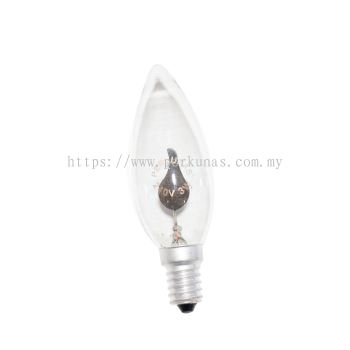 Perkunas C32 3W E14 Flicker Bulb