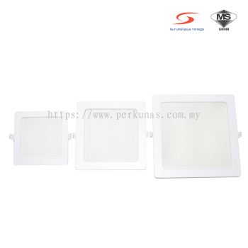 Perkunas Recessed Square Panel Light / Downlight