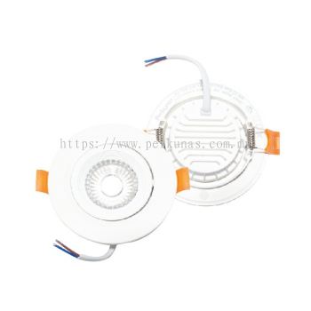 Perkunas 6W 3'' Ceiling Eyeball Fitting