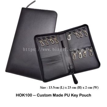 HOK100 -- Custom Made PU Key Pouch