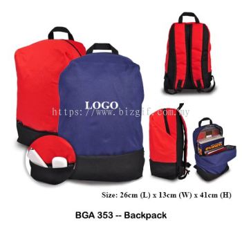 BGA353 -- Backpack Bag