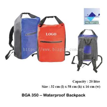 BGA350 -- Waterproof Backpack 20 litre