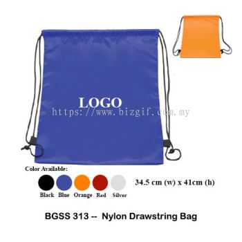 BGSS313 -- Nylon Drawstring Bag