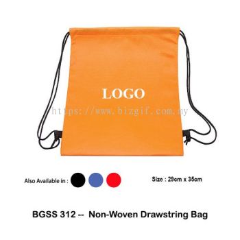 BGSS312 -- Non Woven Draw String Bag