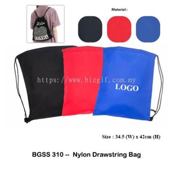 BGSS310 -- Nylon Drawstring Bag