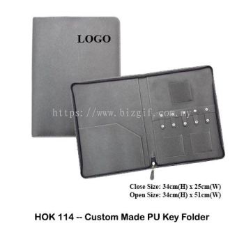 HOK114 -- Custom Made PU Key Folder