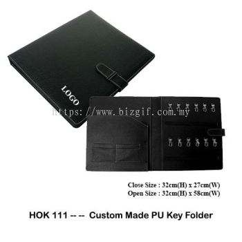 HOK111 --  Custom Made PU Key Folder