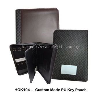 HOK104 -- Custom Made PU Key Pouch