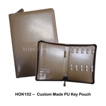 HOK102 -- Custom Made PU Key Pouch