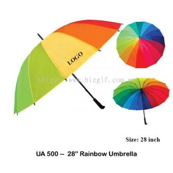 UA500 -- 28 inch Rainbow Umbrella