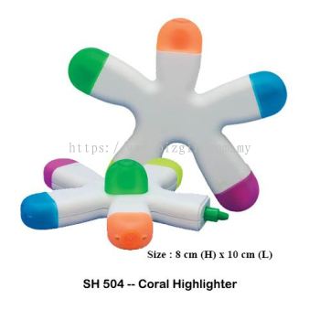 SH 504 -- Coral Highlighter