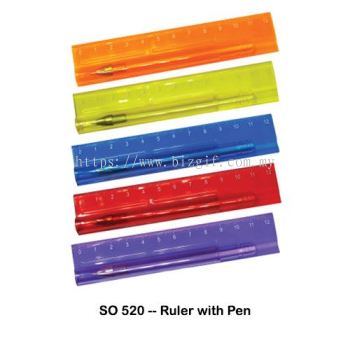 SO520 -- Ruler with Pen