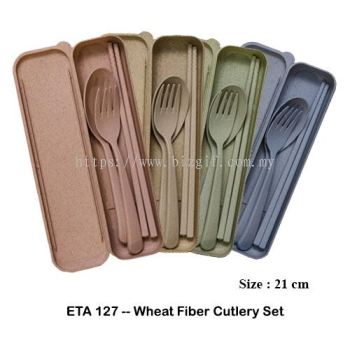 ETA127 -- Wheat Fiber Cutlery Set