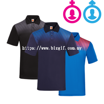 Polo-Collar T-Shirt-Quick Dry-Unisex - QD6301