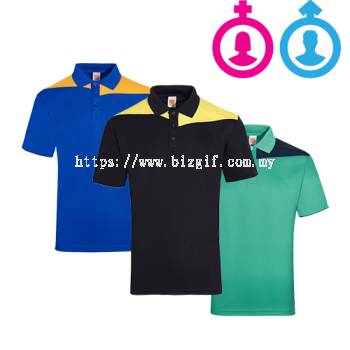 Polo-Collar T-Shirt-Quick Dry-Unisex - QD6101