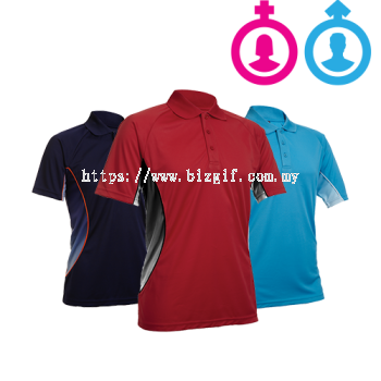 Polo-Collar T-Shirt-Quick Dry-Unisex - QD3100