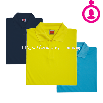 Polo-Collar T-Shirt-Quick Dry-Female - QD1600