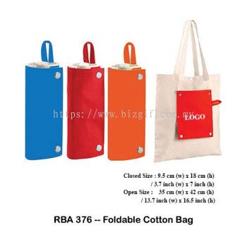 RBA376 -- Foldable Cotton Bag