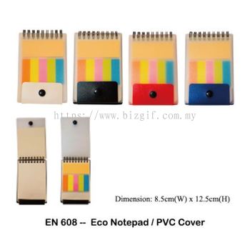 EN608 --  Eco Notepad - PVC Cover