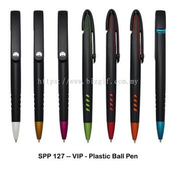 SPP127 -- VIP Plastic Ball Pen