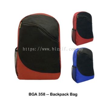 BGA358 -- Backpack  Bag