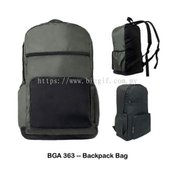 BGA363 -- Backpack Bag