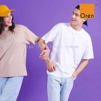Oversized Round Neck T-shirt - Unisex -- OT 0100