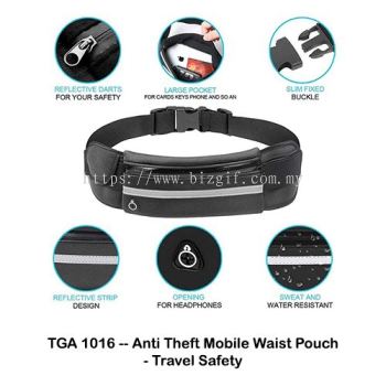 TGA1016 -- Anti Theft Mobile Waist Pouch
