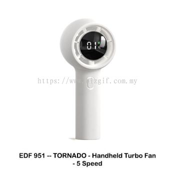 EDF951 -- TORNADO - Handheld Turbo Fan 5 speed