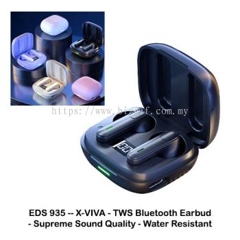 EDS935 -- X-VIVA - TWS Bluetooth Earbud Supreme sound