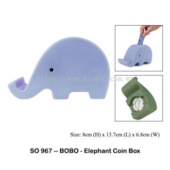 SO967 -- BOBO - Elephant Coin Box