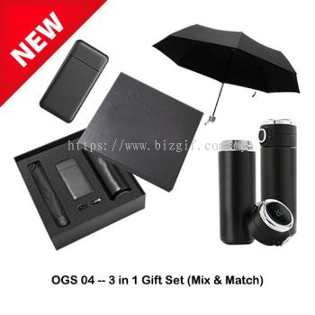 OGS04 -- 3 in 1 Gift Set (Mix & Match)