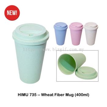 HIMU735 -- Wheat Fiber Mug (400ml)