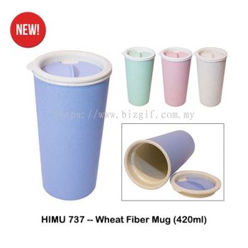 HIMU737 -- Wheat Fiber Mug (420ml)