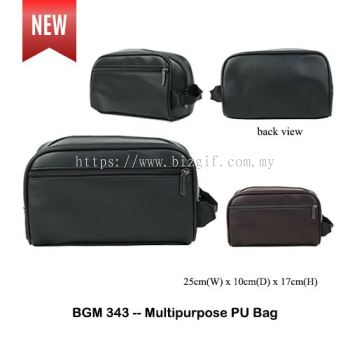 BGM343 -- Multipurpose PU Bag