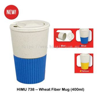 HIMU738 -- Wheat Fiber Mug (400ml)