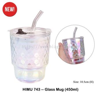 HIMU743 -- Glass Mug (450ml)