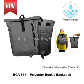 BGA374 -- Polyester Buckle Backpack