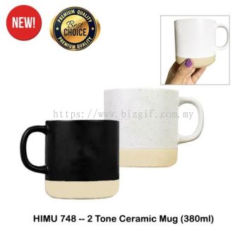 HIMU748 -- 2 Tone Ceramic Mug (380ml)